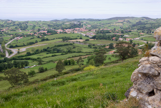 View from peak Monte Castillo